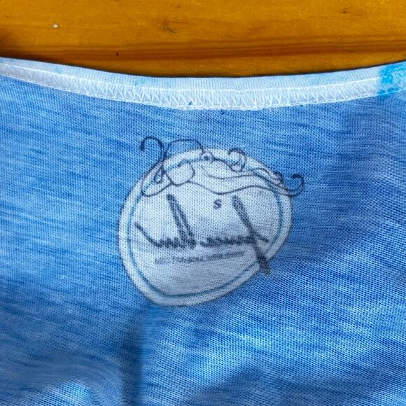 Jessica Ann Art Mahi Mahi Dolphin Fish Top S Art2Wear Ocean Coastal Lady Angler - Picture 12 of 15